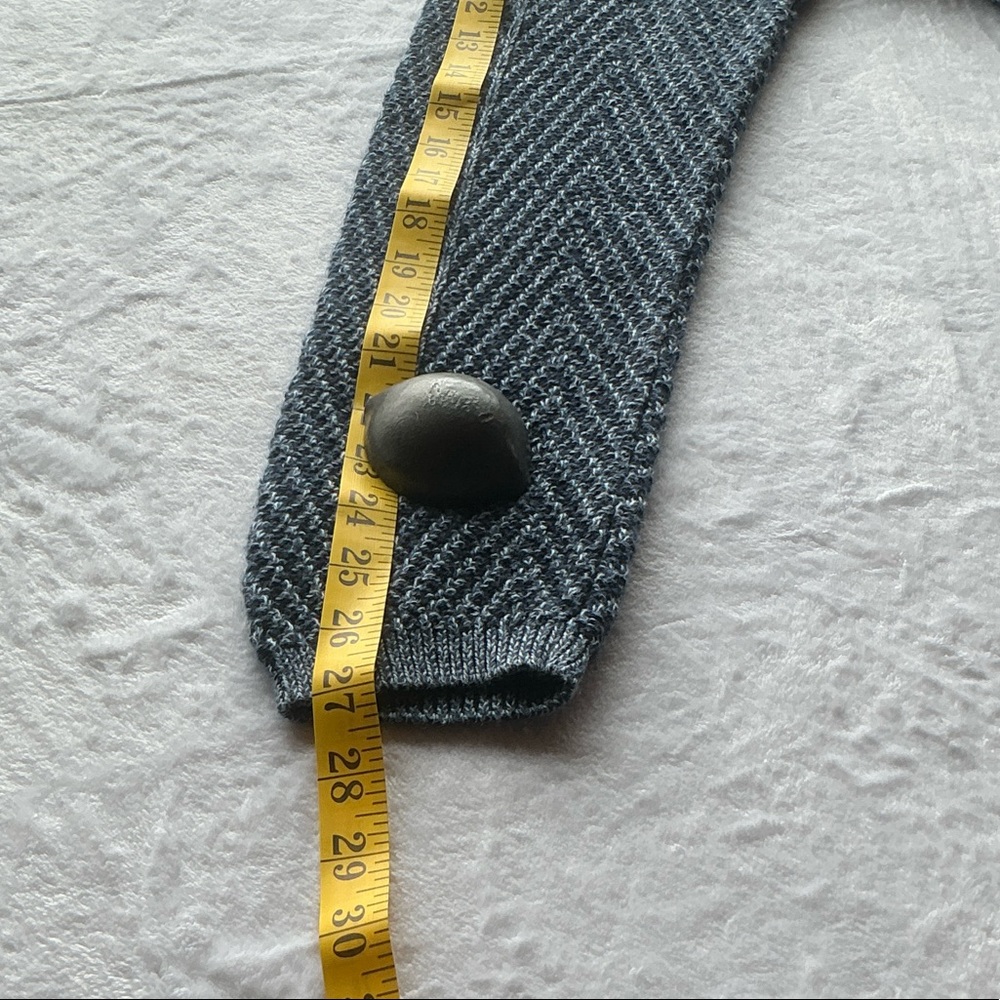eight eight eight Blue Textured Cowl Neck Sweater - Picture 5 of 6